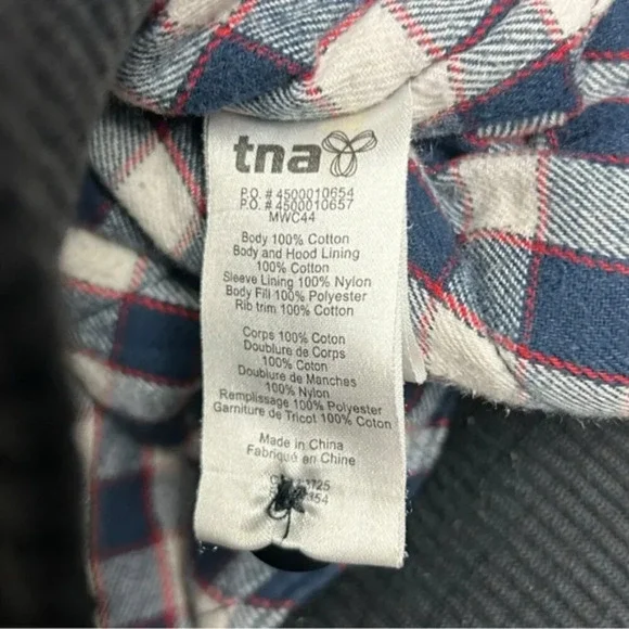 TNA Black Maverick Zip Up Jacket S - Picture 5 of 6